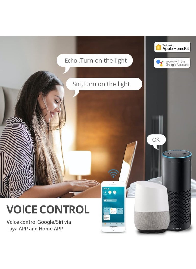 Excefore Hub Gateway, Compatible with Alexa/Google Home, WiFi Smart Home Hub, Smart Home Bridge, App Remote Control, Work with Tuya ZigBee Smart Device  - Image 2