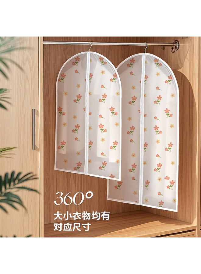 Dust Bag Clothes Cover Clothes Dust Cover Batch Storage Suit Clothes Clothes Hanging Pocket Clothing Dust Cover Transparent