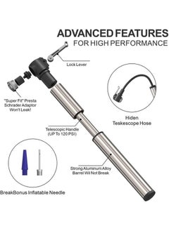 ماركة غير محددة Portable Mini Tyre Pump  - Image 2