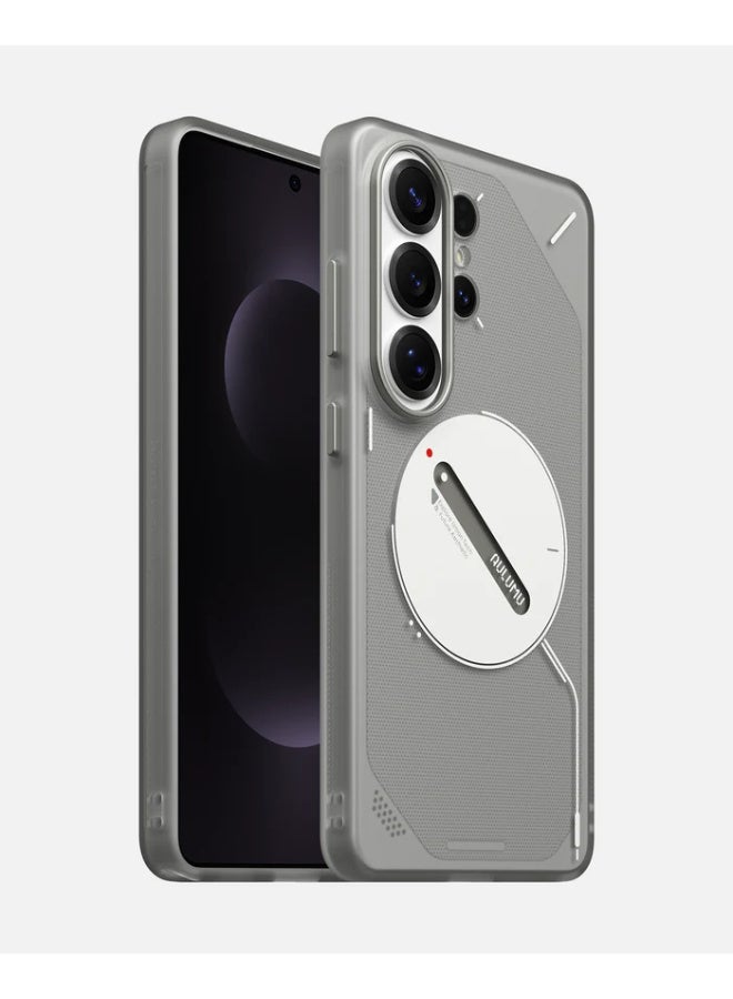 Aulumu اولمو جراب مغناطيسي S26 الترا جالاكسي | تقنية اي ام دي الحرارية | متوافق مع ماج سيف | جراب تبريد سلبي لهاتف سامسونج جالاكسي S26 الترا - ابيض شفاف - Image 1