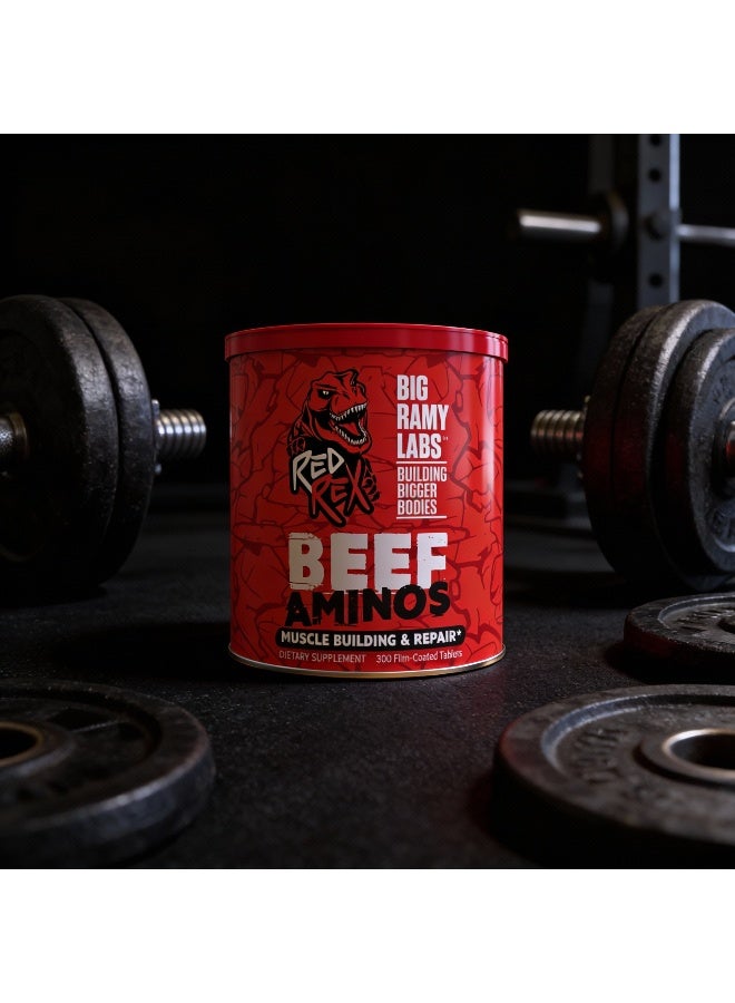 RED REX Beef Amino Acids Tablets - 300g - for Performance & Recovery - Image 4