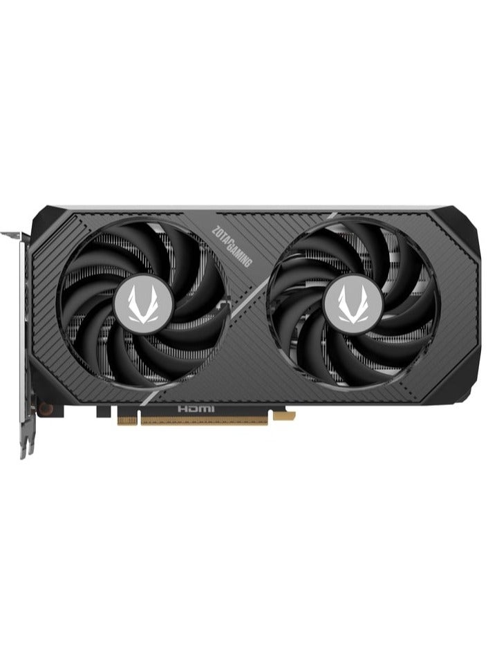 زوتاك بطاقة الرسوميات GAMING GeForce RTX 5070 Twin Edge بسعة 12GB GDDR7، معمارية NVIDIA Blackwell، 6144 نواة CUDA، تردد تعزيز 2512 ميجاهرتز، 192-بت، PCIe 5.0 x16، نظام تبريد IceStorm 2.0 بمروحتين، DisplayPort 2.1 x3، HDMI 2.1، DLSS 4، تتبع الأشعة، لوحة خلفية معدنية، 250W TDP، تصميم مدمج مزدوج الشق، إيقاف مروحة FREEZE، أداة FireStorm، دعم عرض رباعي، جاهز للواقع الافتراضي | ZT-B50700E-10P - Image 2