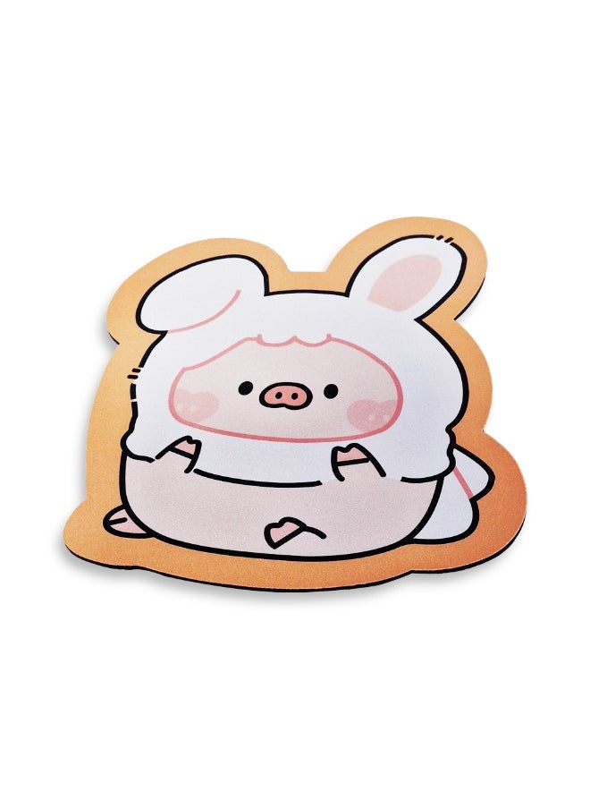Generic - Cute Cartoon Mouse Pad with Bright and Attractive Colors | Fabric Surface with Non-Slip Rubber Base With Smooth Surface for Precise Control, Durable and Comfortable – Ideal for Gamers, Professionals, and Perfect for Work or Study Setup - Image 1