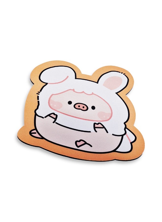 Generic - Cute Cartoon Mouse Pad with Bright and Attractive Colors | Fabric Surface with Non-Slip Rubber Base With Smooth Surface for Precise Control, Durable and Comfortable – Ideal for Gamers, Professionals, and Perfect for Work or Study Setup - Image 1