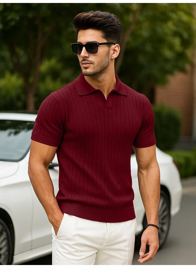 فيردو Veirdo Classic Men Polo T-Shirt  Soft Fabric Casual & Office Wear