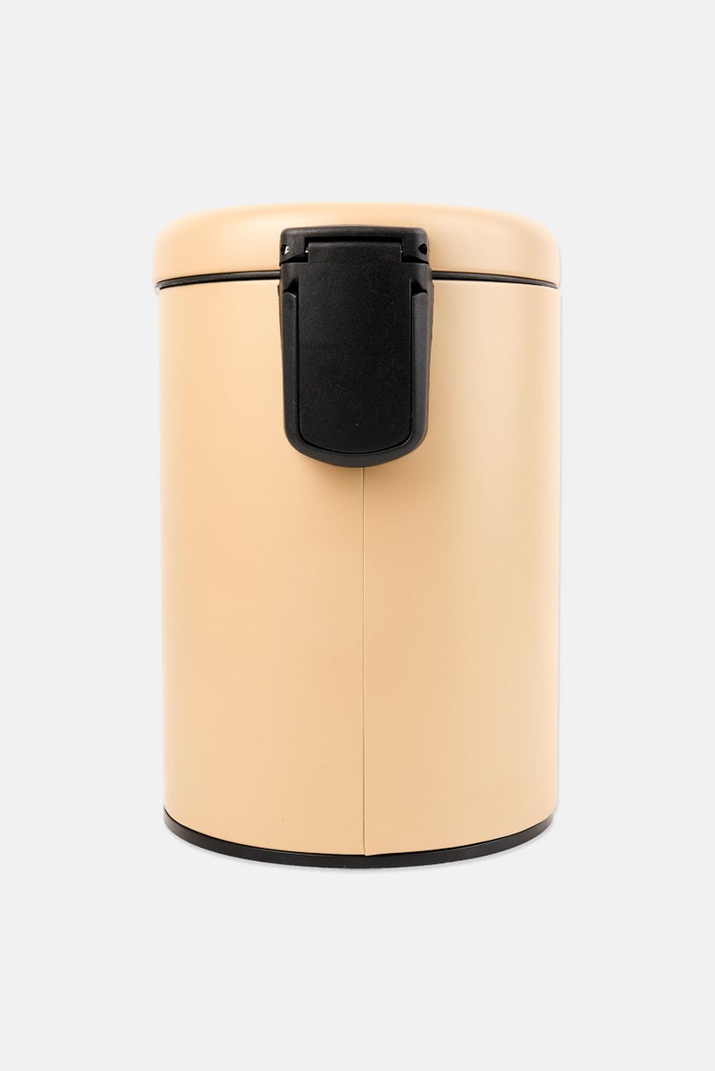 Muy Mucho Stainless Steel Step Trash Bin, Tan - Image 2