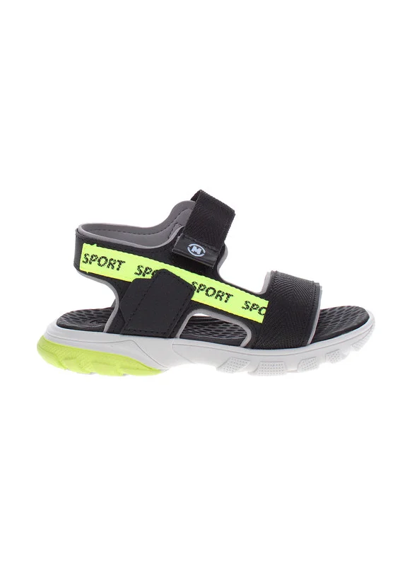 MOLEKINHO Molekinho Boys Sandals With Back Strap Black | Made In Brazil