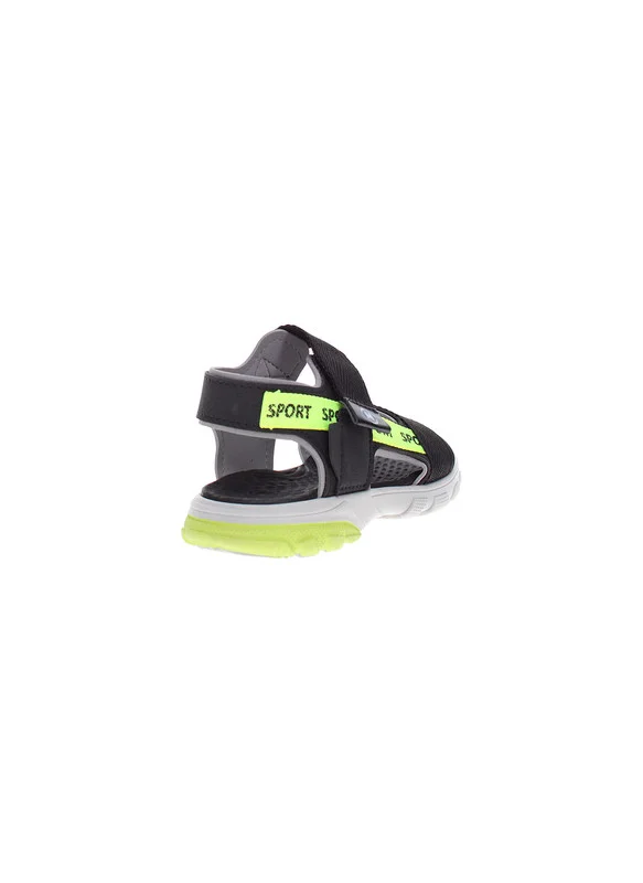 MOLEKINHO Molekinho Boys Sandals With Back Strap Black | Made In Brazil