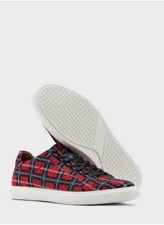 Hoog Checked Sneakers  - Image 4