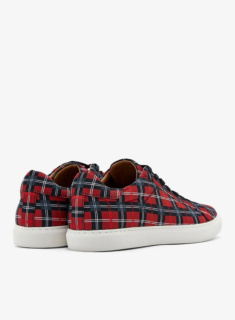 Hoog Checked Sneakers