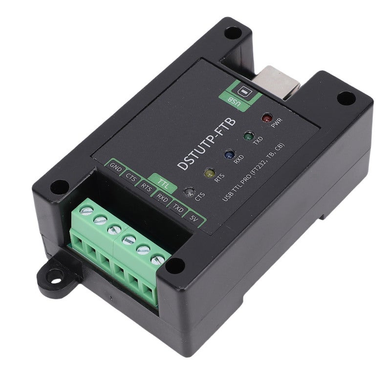 diustou USB To TTL Converter FT232 USB Serial Adapter With Overcurrent Protective - Robust 5.0mm Screw Terminals For Arduino Microcontroller Projects - Image 4