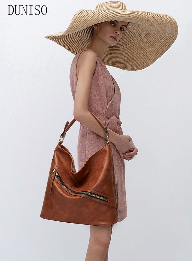 DUNISO Womens Elegant Purses and Handbags Shoulder Bag Ladies Designer Satchel Messenger Tote Bag Crossbody Bag - Image 2