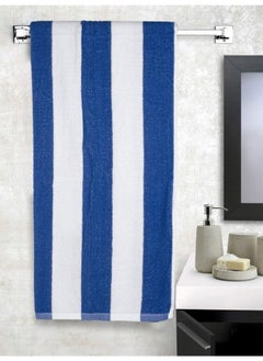 BYFT Petunia (Blue & White) Luxury Pool Towel (90 x 180 Cm-Set of 1) 100% Cotton, Highly Absorbent and Quick dry, Classic Hotel and Spa Quality Bath Linen-600 Gsm  - Image 1