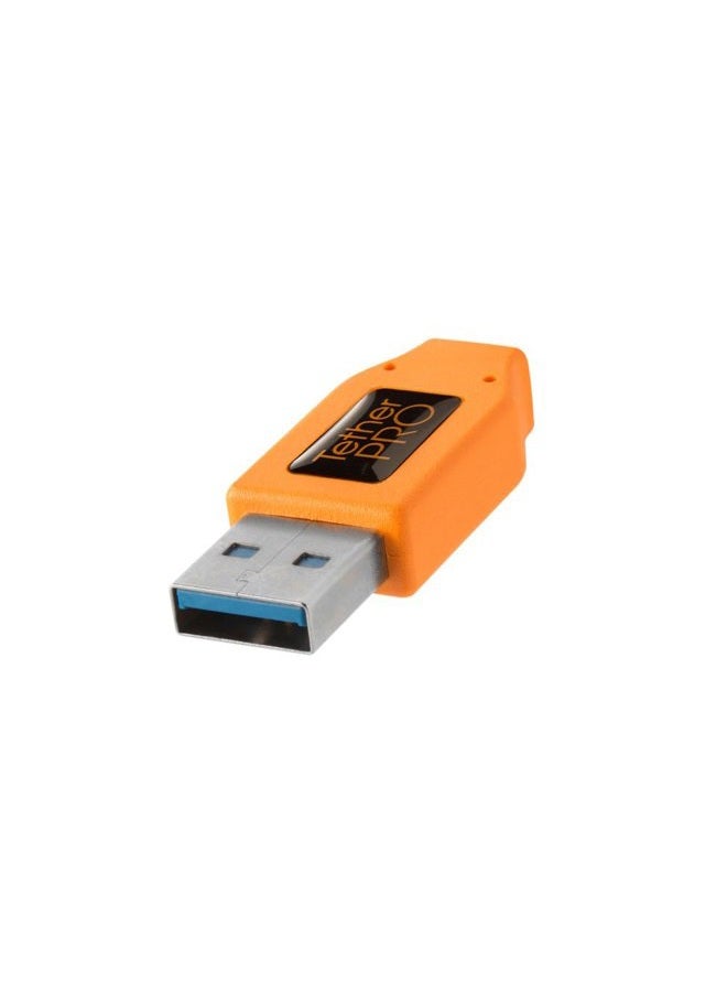 TETHER TOOLS [CU3017 TetherPro USB 3.0 Active Extension Cable, 5 m, Orange - Image 3