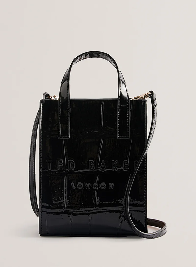 Ted Baker Gatocon Croc Effect Mini Icon Tote