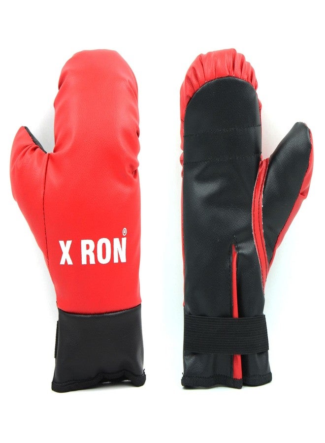 X RON XRON Kids Boxing Kit Set | 1 Filled Punching Bag, 1 Head Guard, 2 Punching Gloves | Punching Bag and Gloves for Boys and Girls | for 4 to 14 Years Age Group (Set of 4) - Image 4