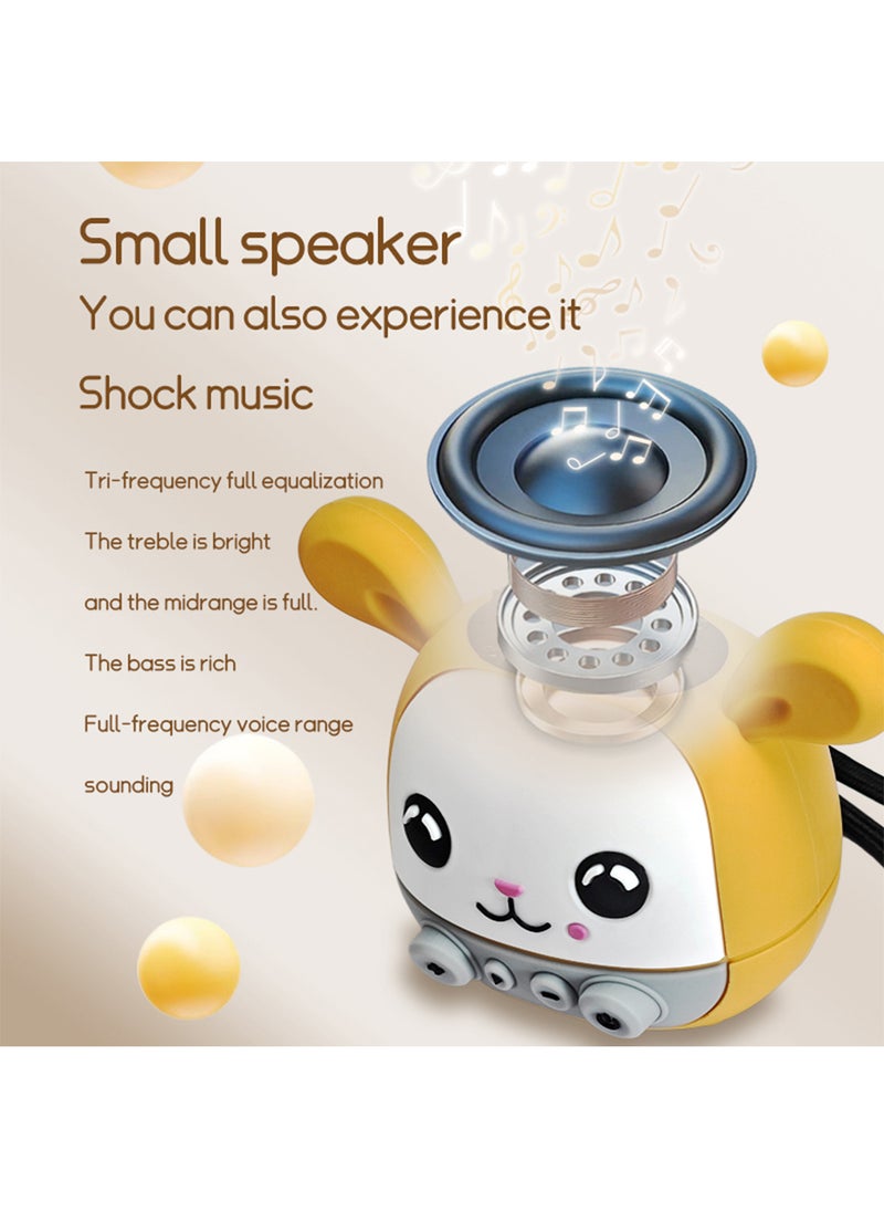 Generic Children Wireless Bluetooth Speaker, Waterproof Mini Portable Outdoor TF Card FM Radio Cartoon Cute Bunny Gift Speaker,   Children's birthday gift  - Image 4