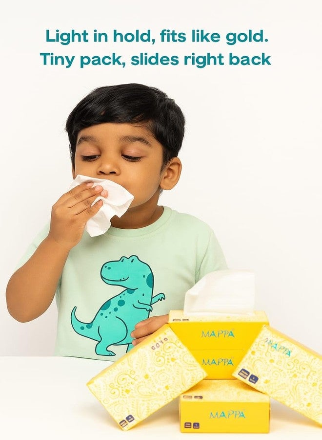 MAPPA The Professional Choice 2 Ply Facial Tissue Soft Pack - 100 Pulls Per Pack | Soft & Strong Facial Tissues for Everyday Use | Hypoallergenic, Durable & Gentle on Skin | Pack of 1 - Image 2