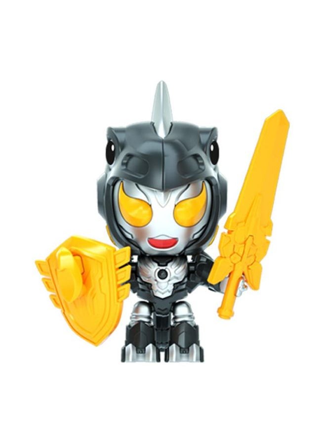 null - Deformation Toys Gashapon Doll Robot Model Kindergarten Cake Baking Ornaments Doll Machine Lucky Draw Small Gifts-Color:G29-black Dragon Armor Bag (applicable To 75mm Gashapon) - Image 1