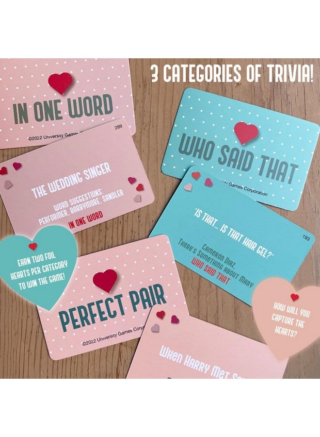 University Games ROM Com Team Trivia Game, Perfect for Date Nights Girls Nights and Party Game Night, for Ages 12 and Up and 4 or More Players - Image 5