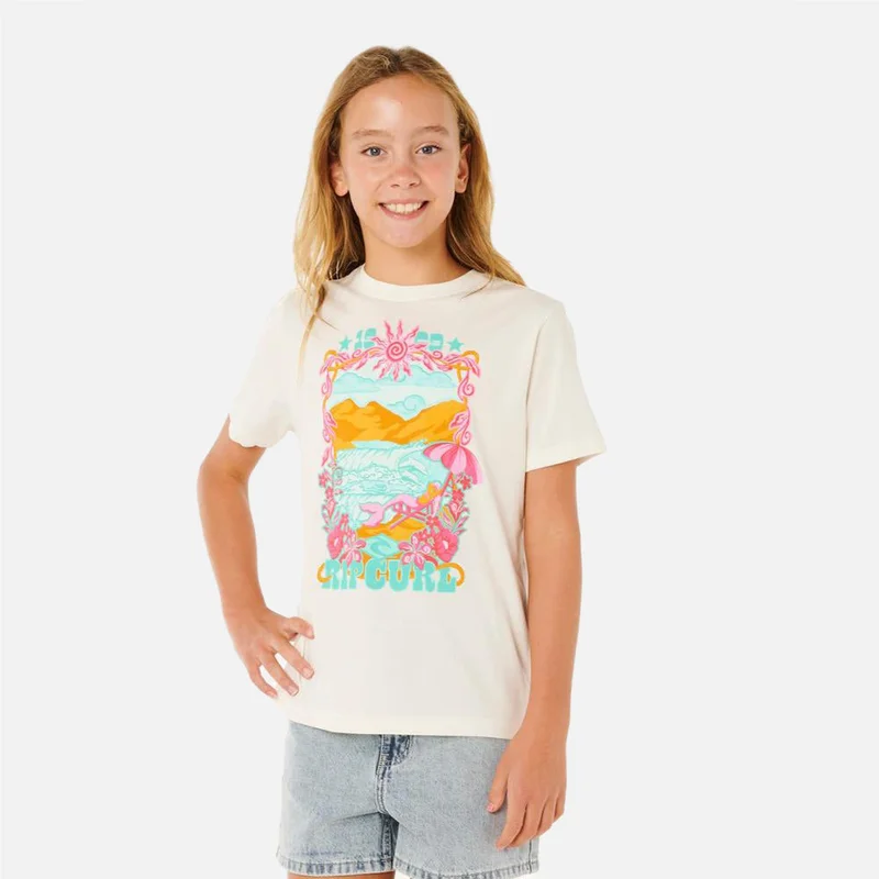 Rip Curl Sunshine Squad Band Tee - Kids