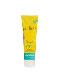 Purlisse Purlisse Pineapple Brightening Gel Cream Crueltyfree & Clean Paraben & Sulfatefree Pineapple Brightens Skin Antioxidants Revive And Rejuvenate 1.7 Fl Oz  - Image 1