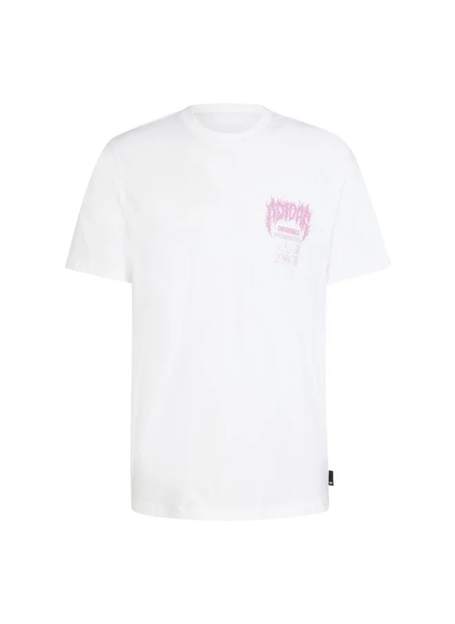 Adidas adidas Q12 TS DEATH White Originals Men T-SHIRTS