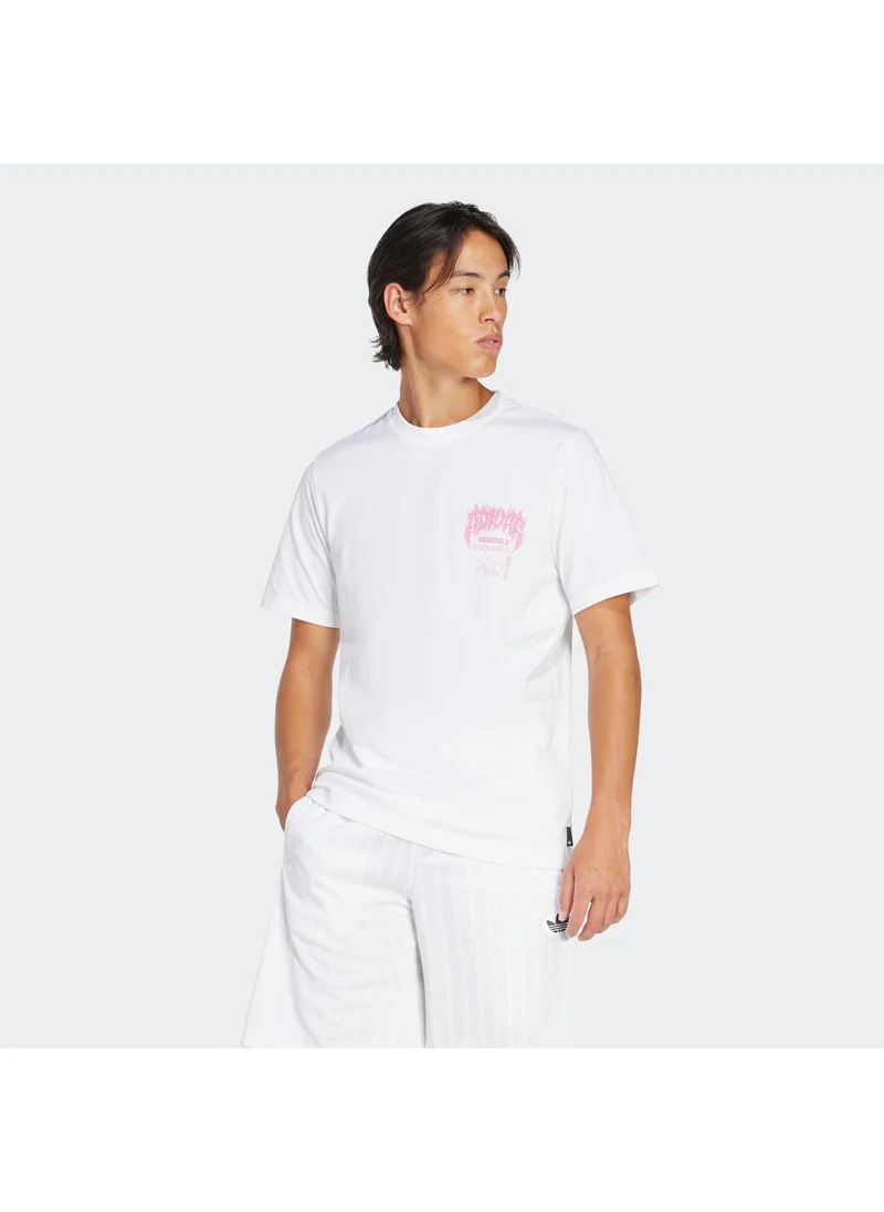 Adidas adidas Q12 TS DEATH White Originals Men T-SHIRTS