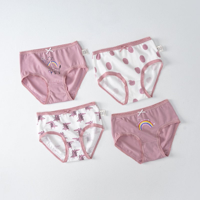 Girls Cotton Antibacterial Panties Summer Lace H792/balloon SJ245  - Image 3