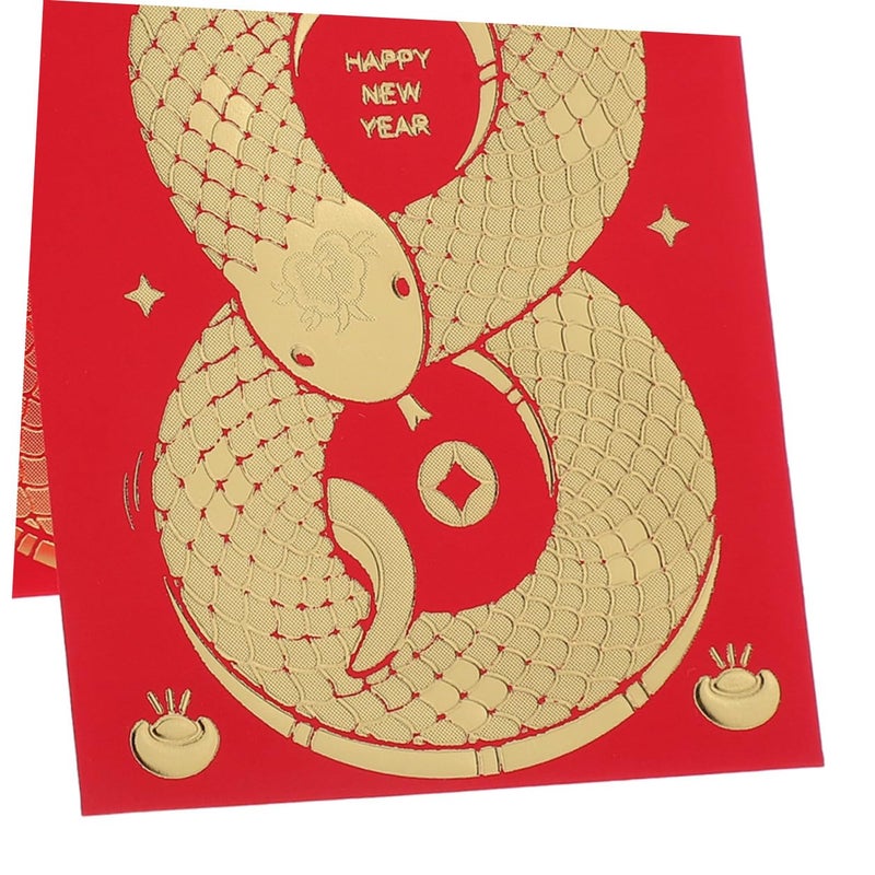 60 Pcs Chinese Red Envelope Snake Year Money Packets For Wedding Birthday Lunar New Year - Image 4