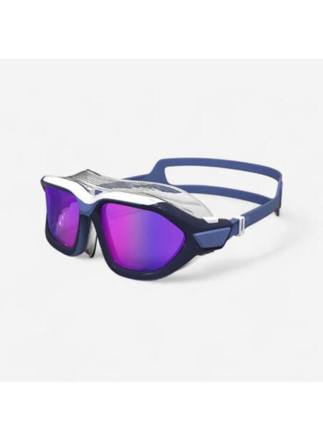 NABAIJI Swimming pool mask ACTIVE - Mirror lenses - Small size - Blue white - Image 1