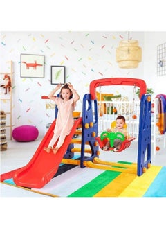 Rainbow Toys RBW TOYS Two Steps Slides for kids, Baby Joy Slide, First Slide Plastic Play Slide Climber for Children Activities & Games  - Image 2