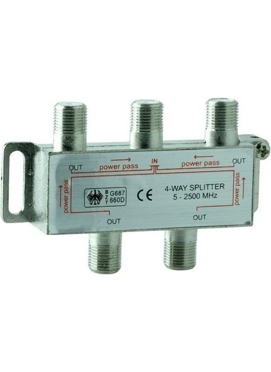 Bolsat 4-Way Splitter 5-2500MHZ 