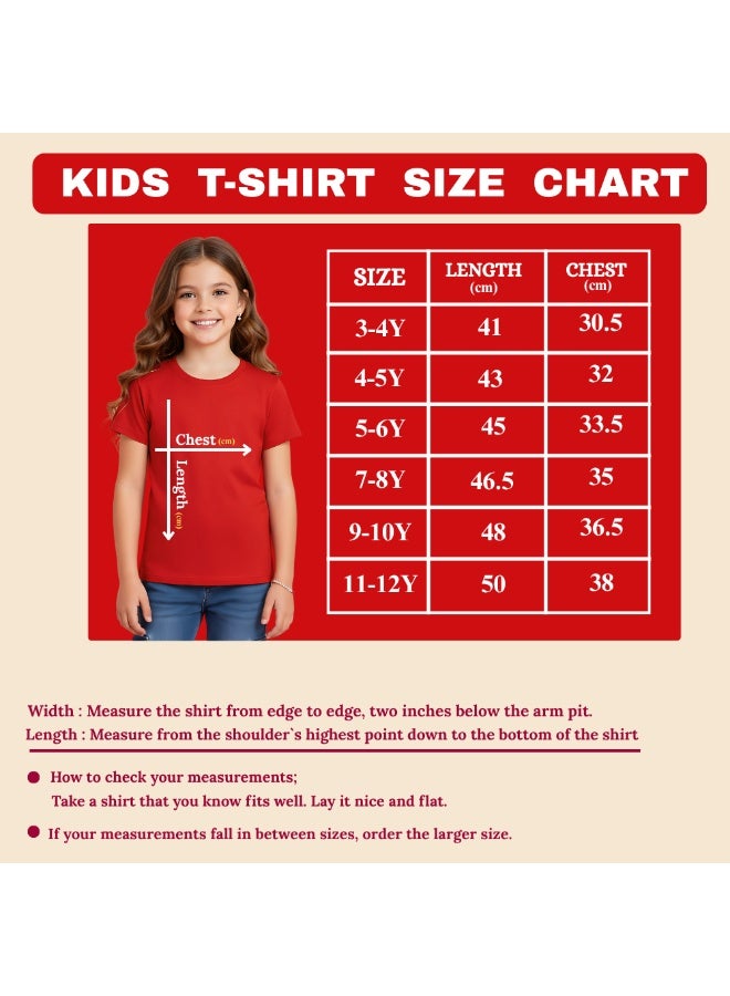 UAE Kids Girls T-Shirt - Gift for Friends and Family - Image 2