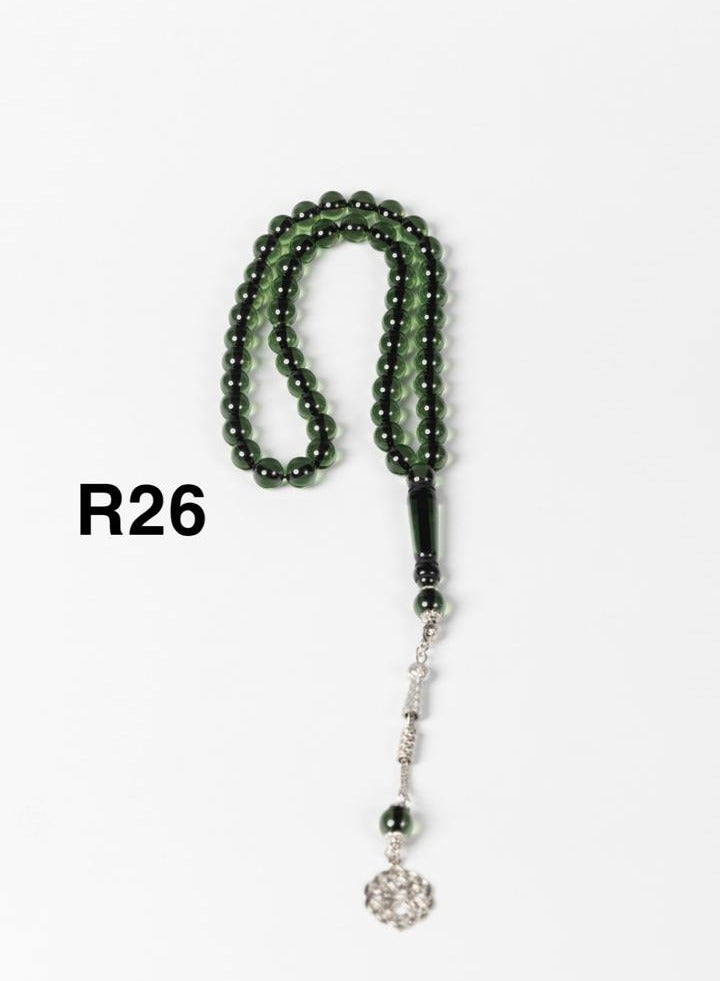 Men's rosary, size 10 ml, number of beads 51, model R26