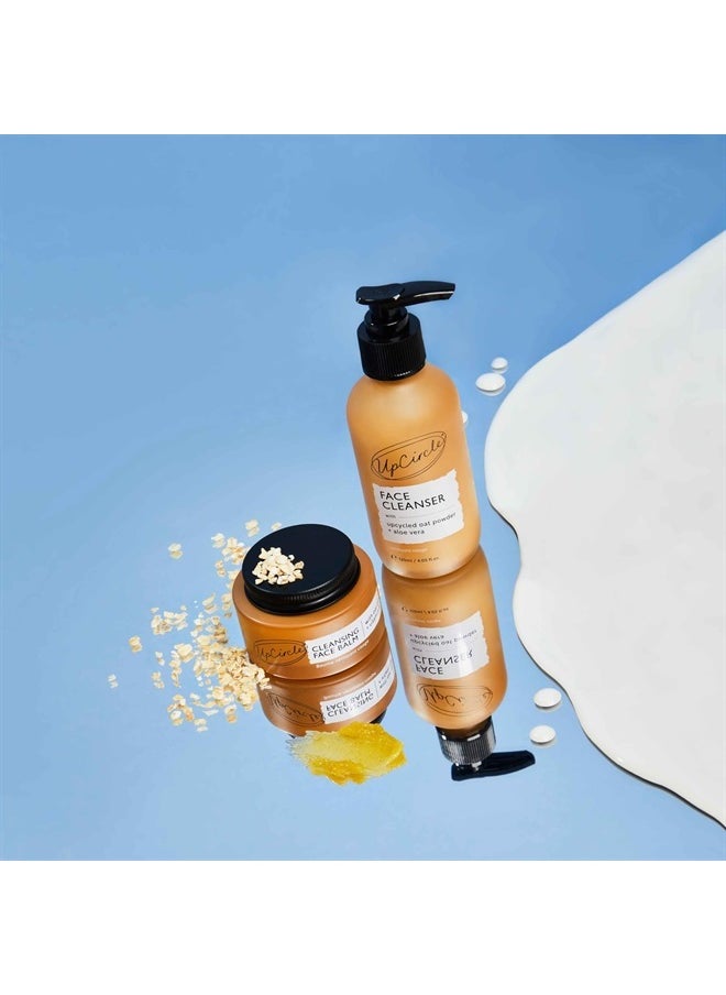 UpCircle - Cleansing Face Milk with Aloe Vera + Oat Powder 4.05oz - Cleansing, Repairing + Nourishing Skin - Vegan + Cruelty-Free - Image 1