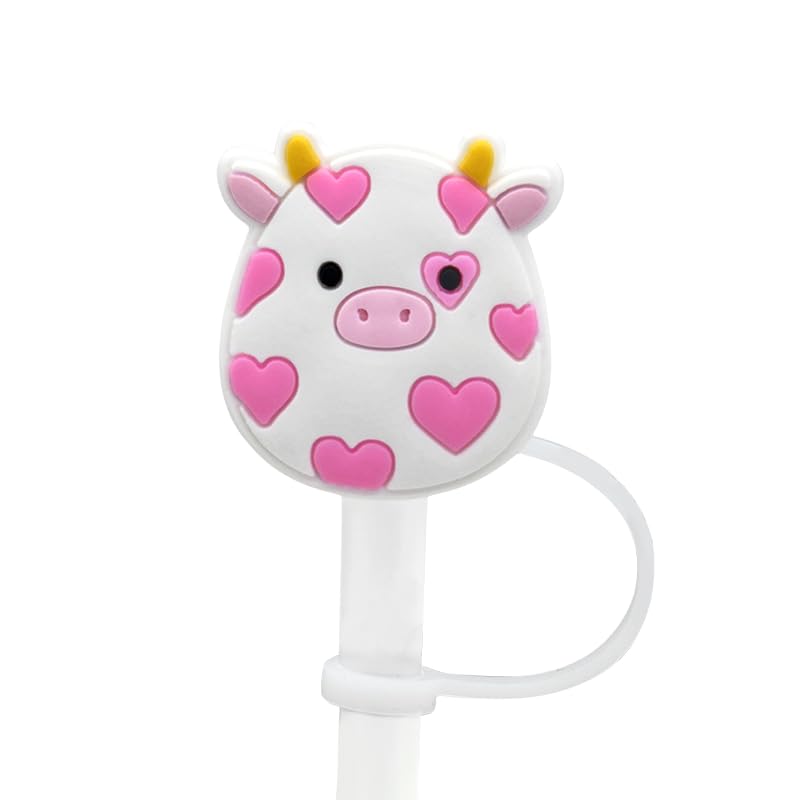 cdsnxore Silicone Stanley Straw Cover, Cute Covers Cap For tumblers, 8mm straw Topper Cap for Stanley Cup. - Image 5
