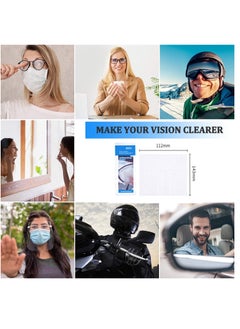 GECLL Eyeglass cleaning wipes 100 Pack Individally Wrapped Glasses Wipes for Eyeglasses Tablets Camera Lenses Cell Phone Laptop Screens Keyboards and Delicate Surfaces  - Image 5