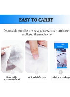 GECLL Eyeglass cleaning wipes 100 Pack Individally Wrapped Glasses Wipes for Eyeglasses Tablets Camera Lenses Cell Phone Laptop Screens Keyboards and Delicate Surfaces  - Image 2