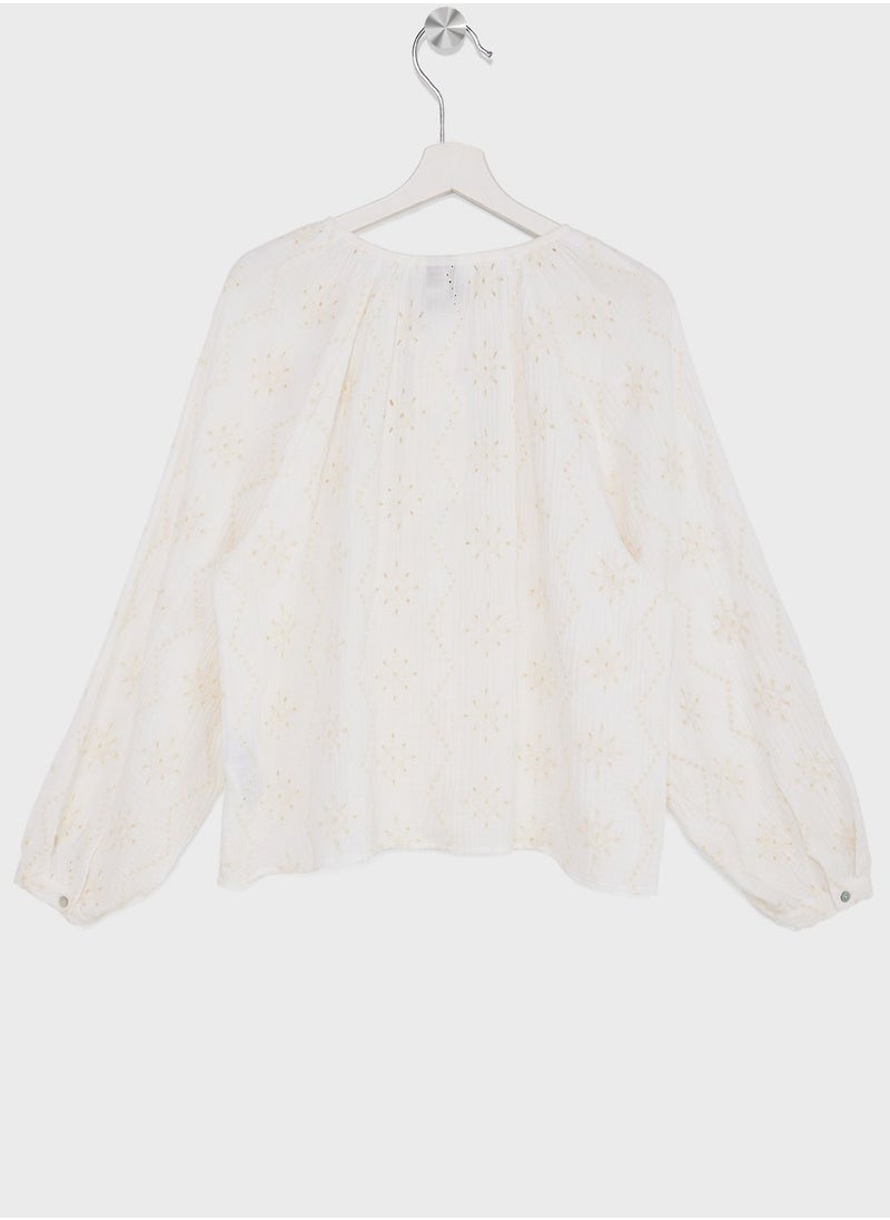 VERO MODA - Button Detail Top - Image 1