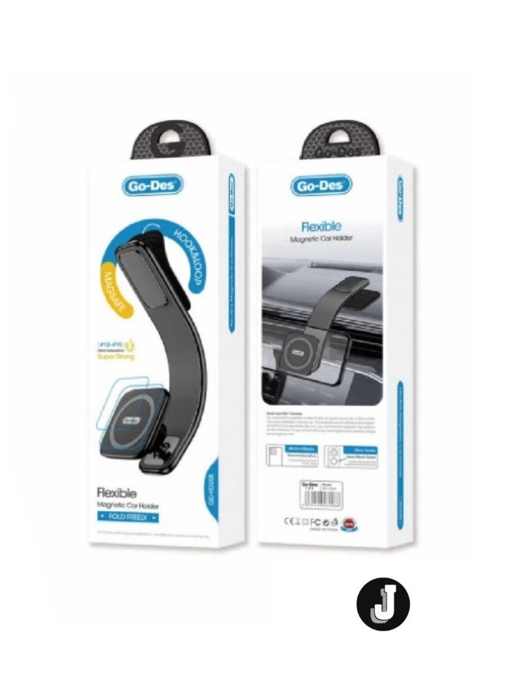 JAJEEK Dual Use Car Bracket – Versatile Mount for Dashboard & Air Vent (Black) - Image 2