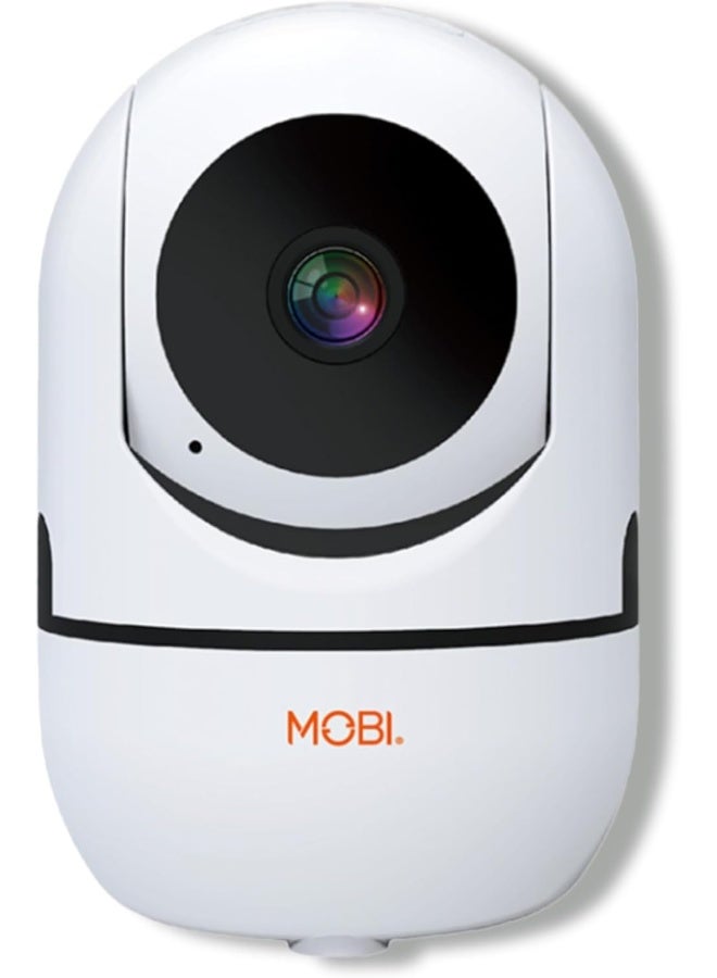 Mobi - MobiCam Indoor Camera - Baby Monitor with Camera and Audio - Smartphone and Wi-Fi Access - Image 1