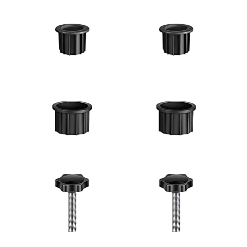 lasenersm lasenersm 1 Set 6 Pieces Umbrella Base Stand Umbrella Hole Ring Plug Cover and Cap Patio Umbrella Stand Replacement  - Image 1