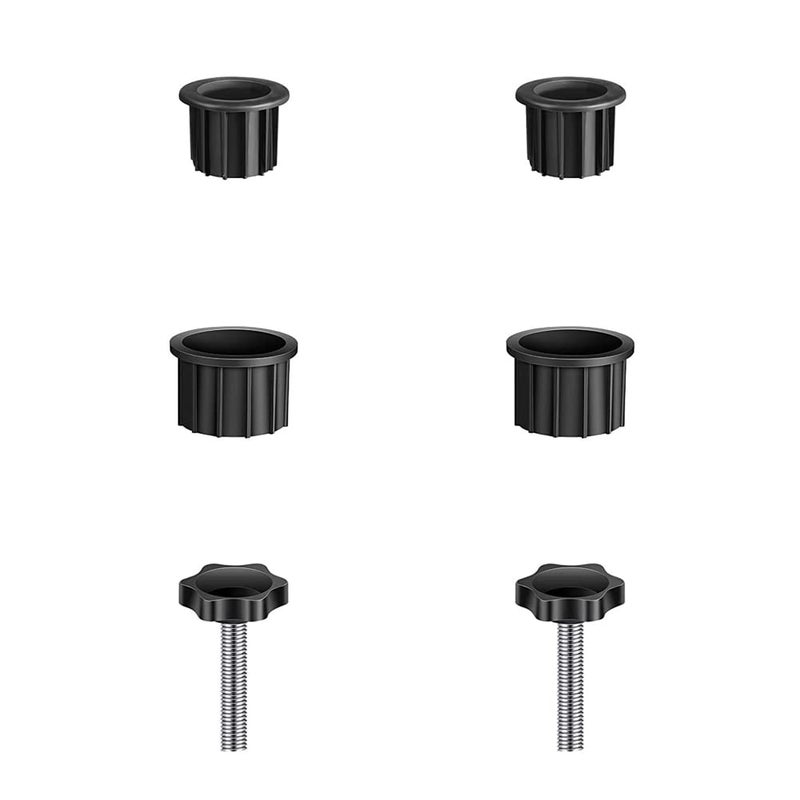 lasenersm lasenersm 1 Set 6 Pieces Umbrella Base Stand Umbrella Hole Ring Plug Cover and Cap Patio Umbrella Stand Replacement  - Image 2