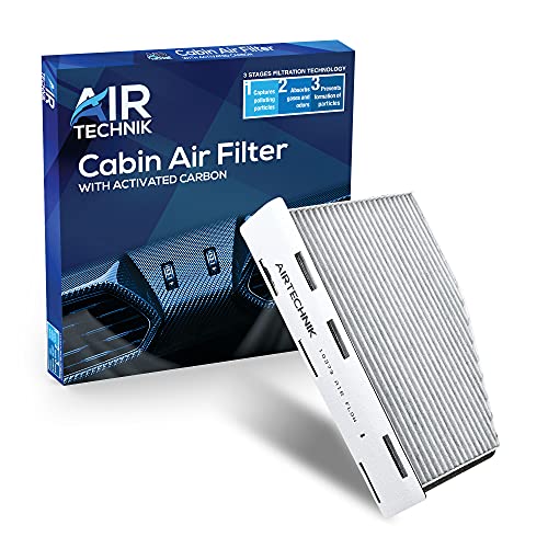 AirTechnik CF10373 Cabin Air Filter w/Activated Carbon | Fits Audi A3, A3 Quattro, Q3, TT Quattro, VW Beetle, Caddy III, CC, Tiguan, EOS, Golf, GTI, Jetta, Passat, R32, Rabbit - CUK2939 - Image 1