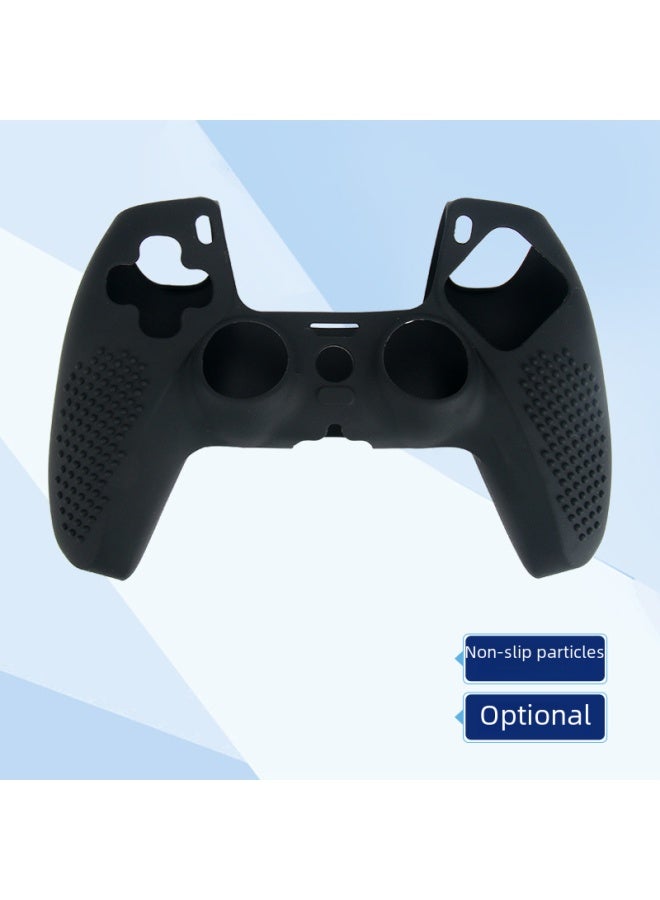 Spray Oil Ps5 Silicone Cover Protective Case For Game Controller Particle Protection Shell Digital Computer Game Console Cover-Product Color:P5 Dot-Green - Image 2
