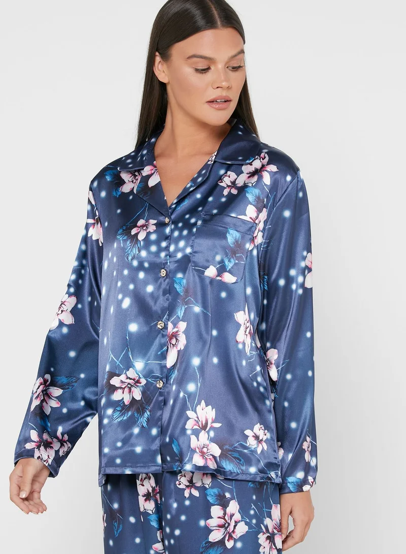 ELLA Floral print Pyjama Set