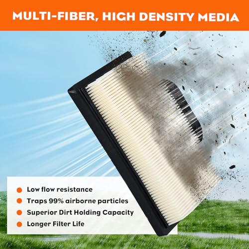 Hipa 499486 698754 Air Filter for Husqvarn YTH2348 John Deere D140 D130 L120 LA145 LA135 LA120 LA130 LA140 LA150 L111 L118 125 Z425 Lawn Mower - Image 4