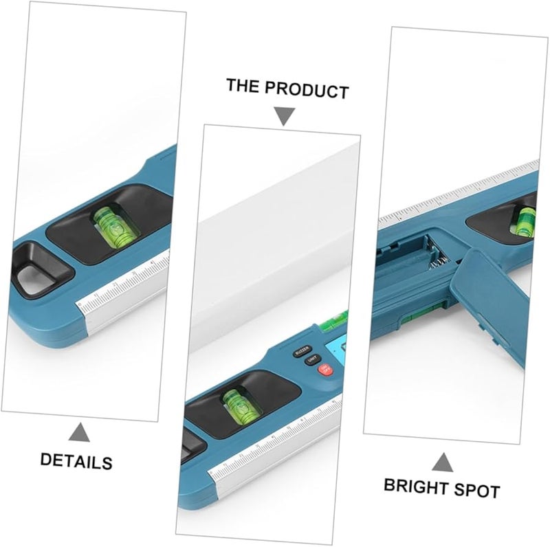 مستوى الروح المصغر مع مطالبة صوتية مضاءة خلفياً لقياس التوازن الأفقي عالي الدقة - Image 4