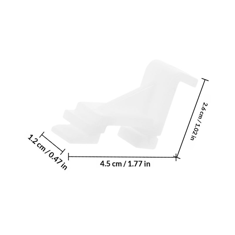 15pcs Refrigerator Shelf Clips Removable Cooler Shelf Clamps Refrigerator Clamps - Image 2